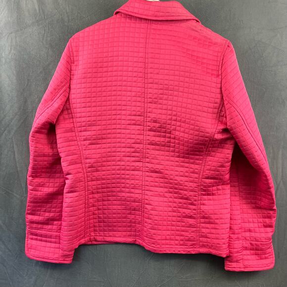 Vintage Harve Bernard by Holtzman Barbie Quilted Women Large Button-Down Blazer - Picture 7 of 9